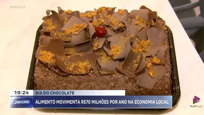 Chocolate impulsiona economia no interior de SP e movimenta R$ 70 milhões