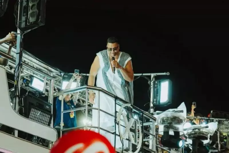 Chuva de granizo interrompe show de Xanddy Harmonia em Milão e danifica palco: veja o que aconteceu