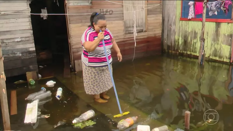 Chuvas intensas agravam enchentes no Amazonas e deixam população em alerta