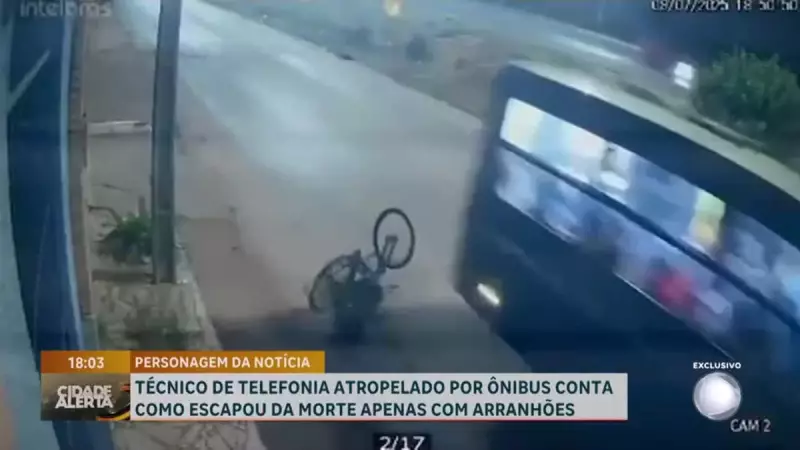Ciclista sobrevive a atropelamento por ônibus na BR-070 e luta por justiça: 'Quero que isso não aconteça com mais ninguém'