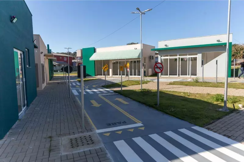 Cidade de SC ganha miniatura interativa para crianças com investimento de R$ 4,5 milhões