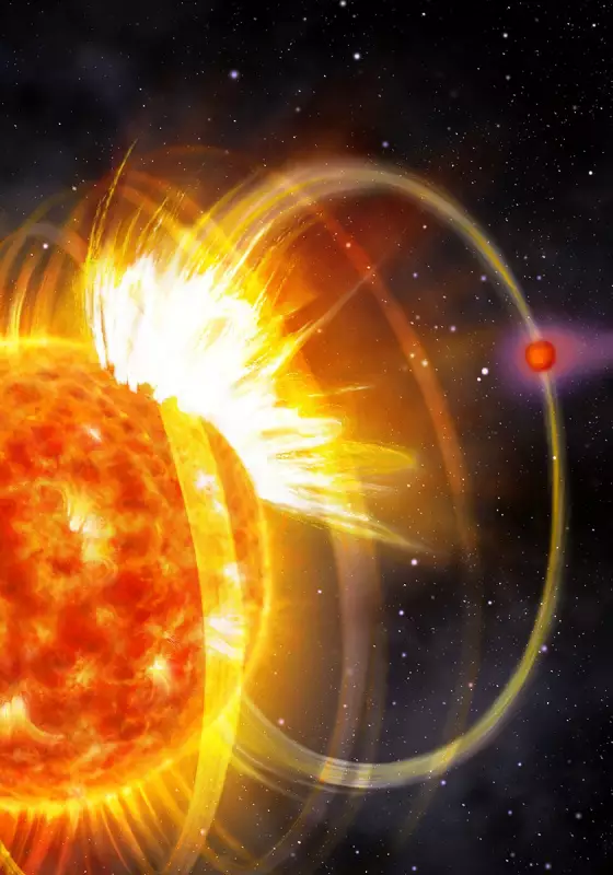 Cientistas descobrem planeta que acelera sua própria destruição — fenômeno inédito!