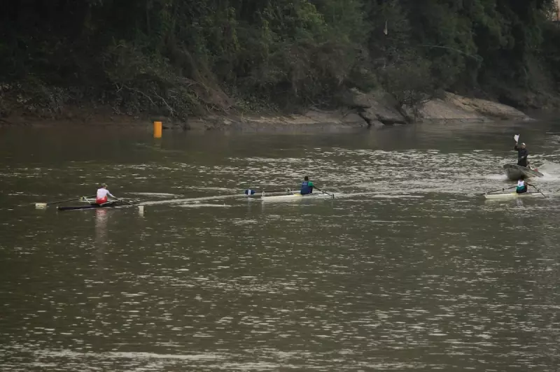 Clube de Regatas Aldo Luz brilha e vence a 3ª etapa do Catarinense de Remo em Blumenau