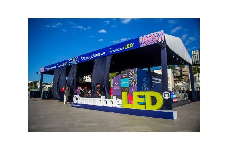 Comunidade LED no Rio se torna epicentro do Festival LED: cultura, educação e inovação em um só lugar