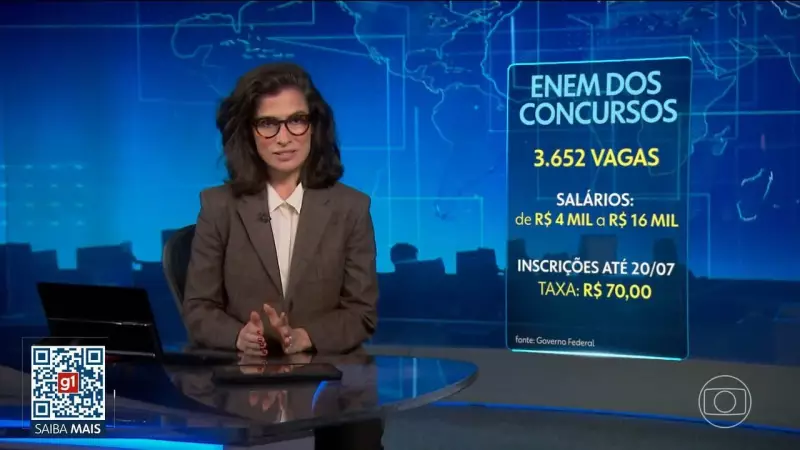 Concurso Nacional Unificado oferece 36 mil vagas com salários de até R$ 16 mil — saiba como participar