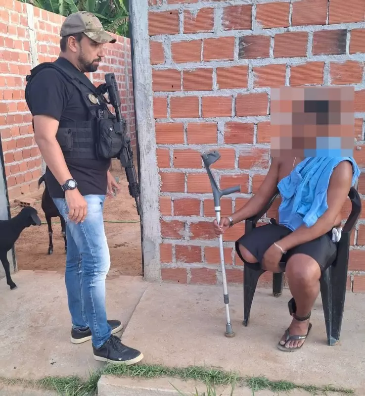 Condenado por homicídio que perdeu a perna em assalto é preso na Zona Sul de Teresina
