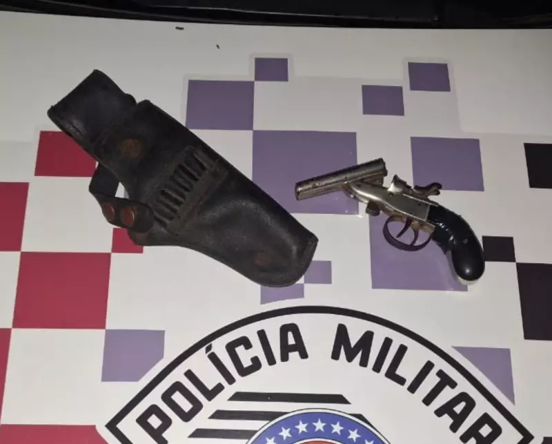 Conflito familiar termina com apreensão de arma de fogo em Presidente Epitácio