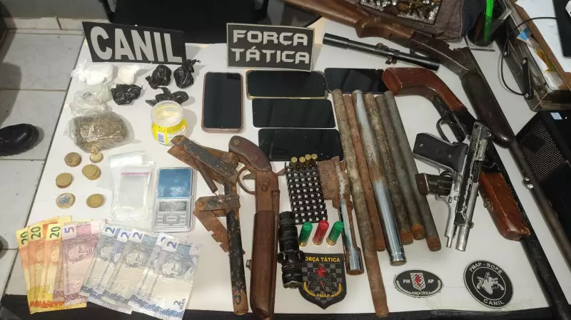 Confronto em Pedra Branca termina com suspeito de fabricar armas artesanais para facção morto pela polícia
