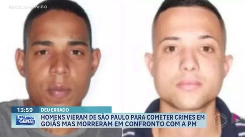 Confronto violento em Goiás: Criminosos de SP morrem em tiroteio com a polícia