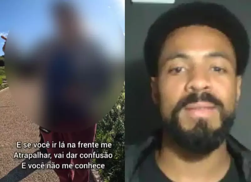 Confusão em estúdio fotográfico no Jardim Botânico de Curitiba vira caso de polícia — Veja o vídeo!