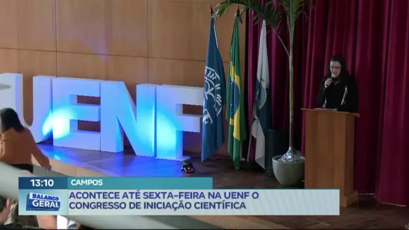 Congresso Fluminense de Iniciação Científica destaca inovações na gestão da água