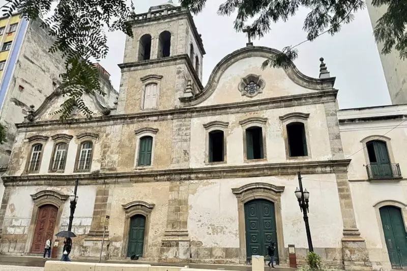 Convento Nossa Senhora do Carmo em Santos, SP, será restaurado após risco estrutural