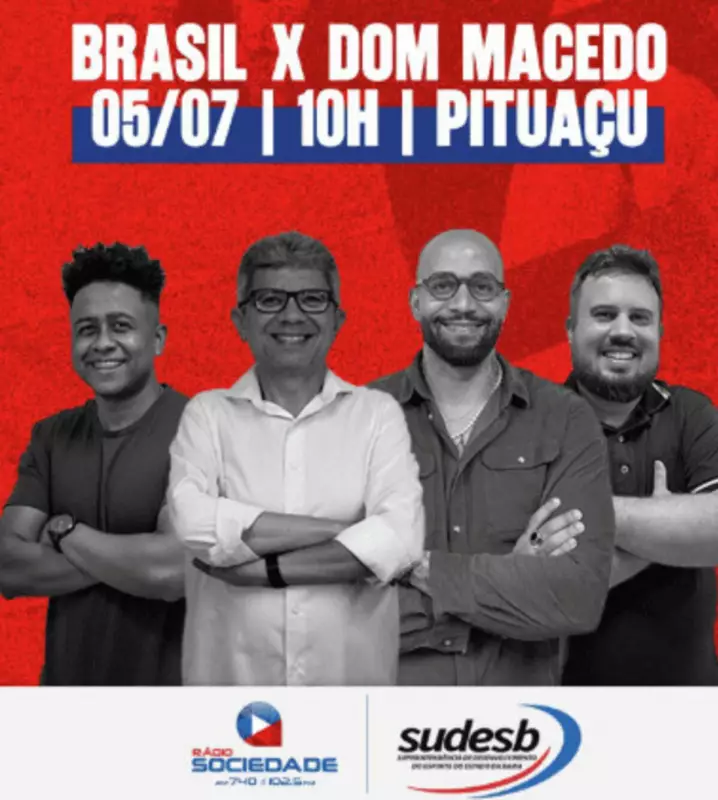Copa 2 de Julho 2025: Rádio Sociedade traz cobertura inédita com transmissão ao vivo no YouTube