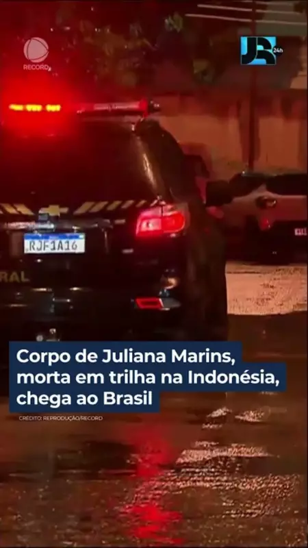 Corpo de Juliana Marins, morta em trilha na Indonésia, chega ao Brasil: tragédia choca familiares