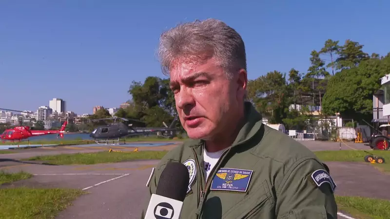 Corrida contra o relógio: paciente de 60 anos recebe fígado transportado de helicóptero no Rio