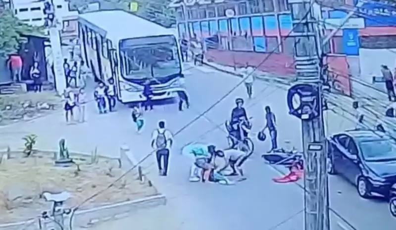 Criança é atropelada por moto em frente a escola em Cariacica: veja detalhes