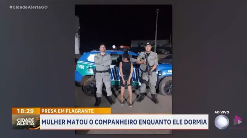 Crime chocante em Bonfinópolis: Mulher esfaqueia companheiro enquanto ele dormia