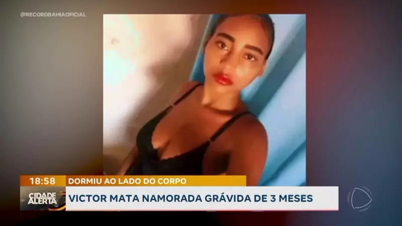 Crime chocante: Homem mata ex-companheira grávida e dorme ao lado do corpo em Rio Real