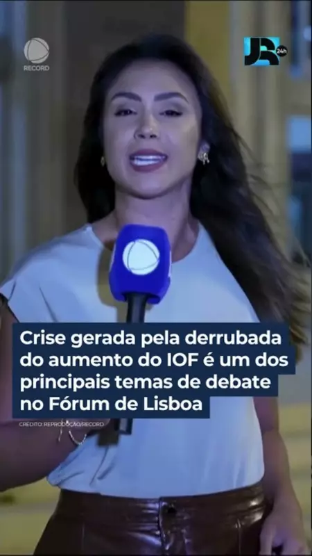 Crise após derrubada do aumento do IOF domina debate no Fórum de Lisboa Shorts JR24h