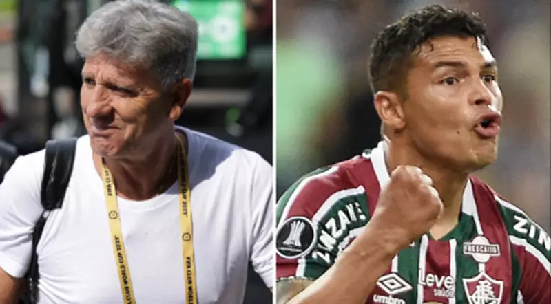 Cuidado com golpe! Vídeo falso de Renato Gaúcho e Thiago Silva doando camisas do Fluminense circula na web