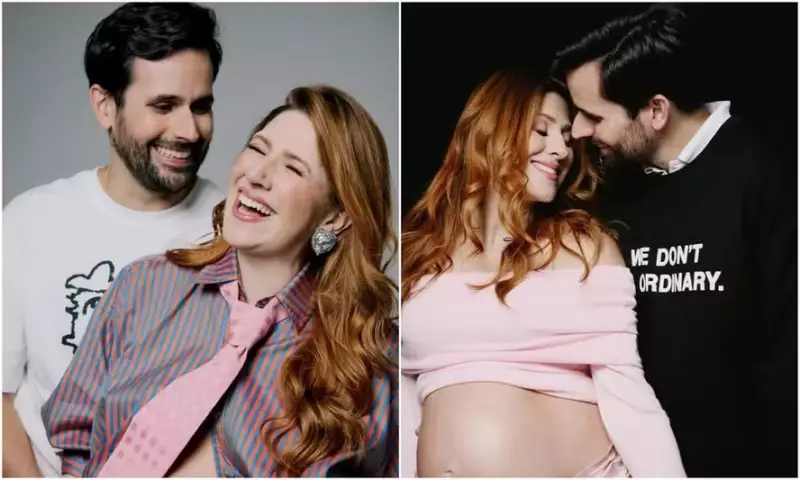 Dani Calabresa exibe barriga de mamãe e revela: 'Qualquer momento agora!'