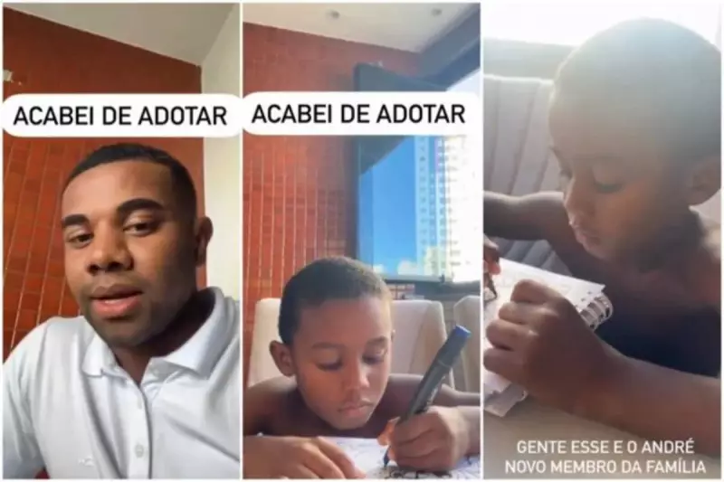 Davi Brito surpreende fãs ao aparecer com criança e revelar: "Adotei meu filho"
