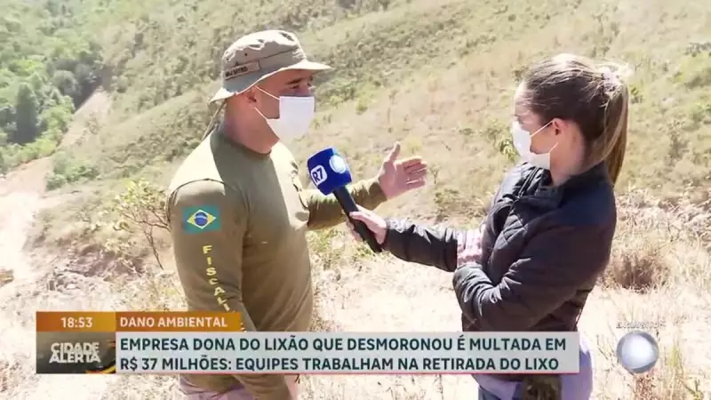 Desabamento em Goiás: Empresa recebe multa de R$ 3,7 milhões por irregularidades em lixão