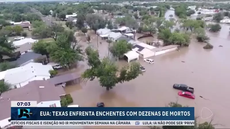 Desaparecidos após enchentes no Texas: buscas continuam em meio à tragédia