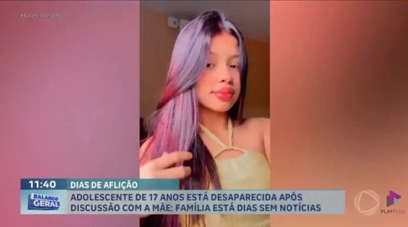 Desaparecimento em Belém: Jovem de 16 anos some sem deixar rastros e família pede ajuda