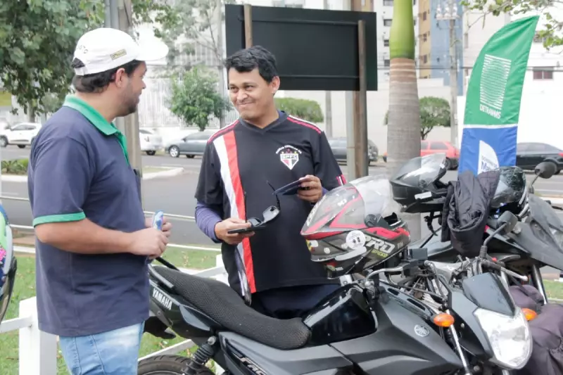 Detran-MS oferece curso gratuito de pilotagem segura para motos e bicicletas em Campo Grande