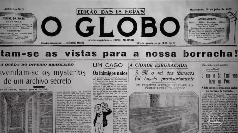 Documentário 'O Século do Globo' revive 100 anos de jornalismo com tecnologia inovadora