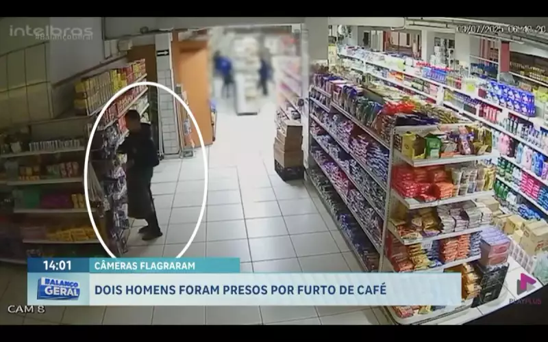Dois homens são presos em flagrante por furto de pacotes de café no interior de SP