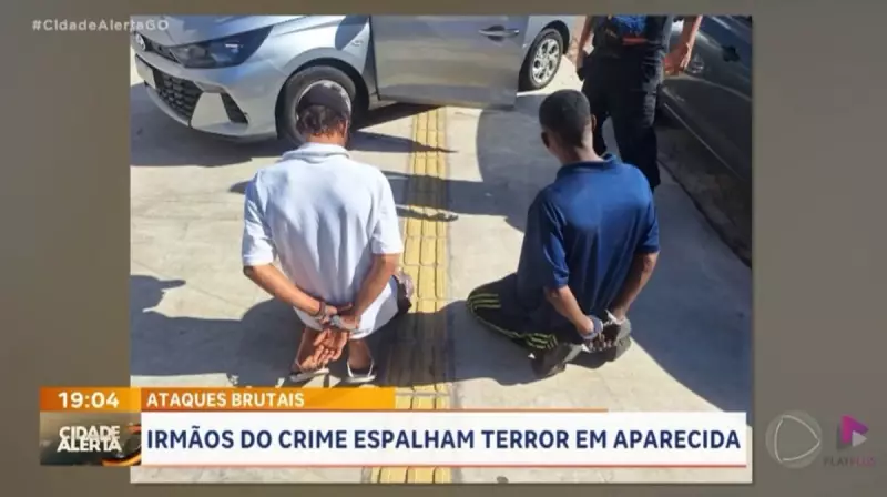 Dois irmãos são presos por crimes violentos em Aparecida de Goiânia: veja detalhes