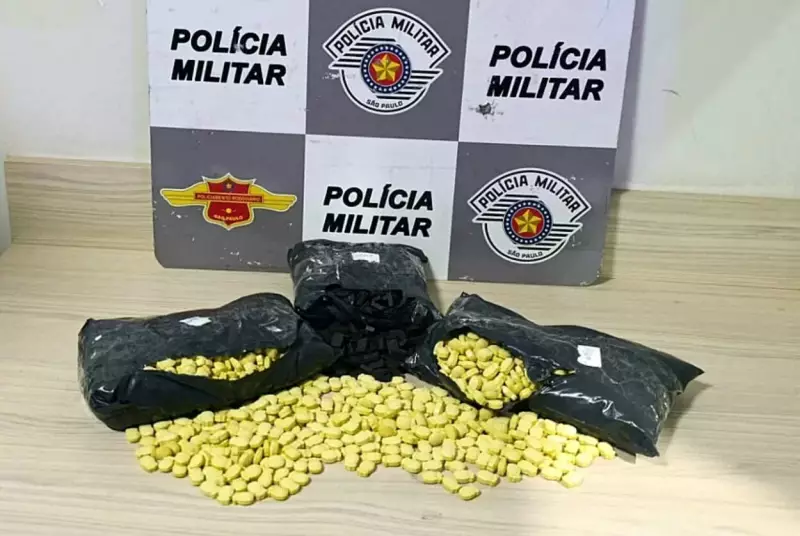 Dois jovens são presos com 5 mil comprimidos de ecstasy na rodovia Washington Luís em São Carlos