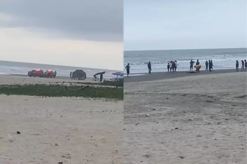 Duas pessoas são resgatadas em estado grave após consumirem álcool no mar em SP