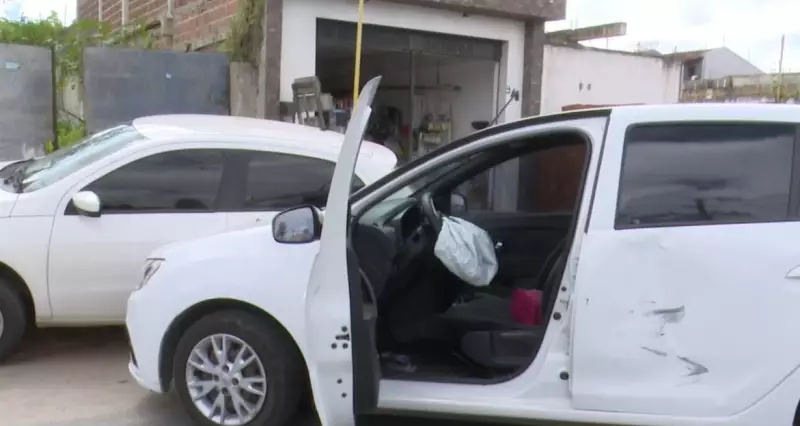 Dupla assalta motorista de aplicativo e causa acidente em Campina Grande — veja detalhes