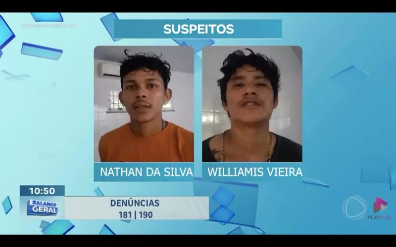 Dupla de assaltantes é presa em flagrante após roubo de motocicleta no bairro Novo Aleixo, em Manaus