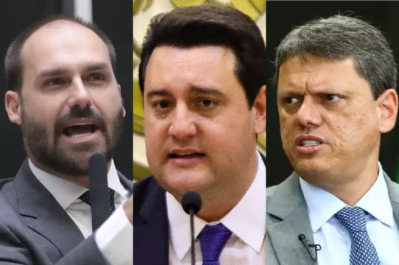 Eduardo Bolsonaro Ataca Ratinho e Tarcísio: Nova Polêmica Abala Cenário Político