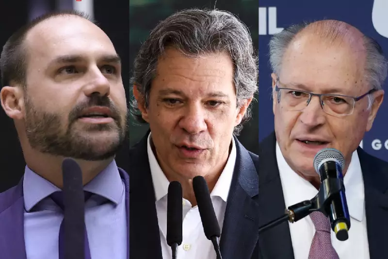 Eduardo Bolsonaro, Haddad e Alckmin lideram disputa pelo Senado em SP: veja as últimas pesquisas
