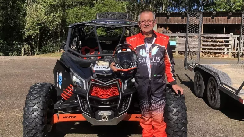 Empresário de SC morre em acidente durante prova do maior evento de rally Baja do país