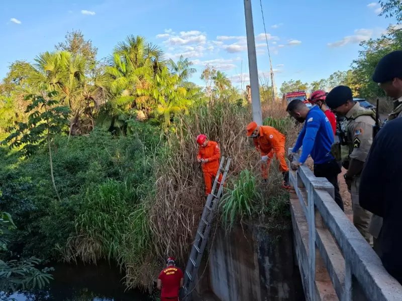 Empresário desaparecido em Araguaína é encontrado morto sob ponte, enrolado em panos