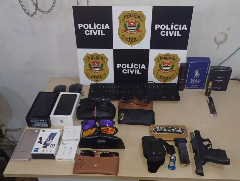 Empresário é preso por furtar objetos de carros em academia de clube no interior de SP
