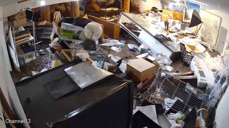 Enchente surpreende e alaga joalheria de luxo no Novo México; veja o vídeo!