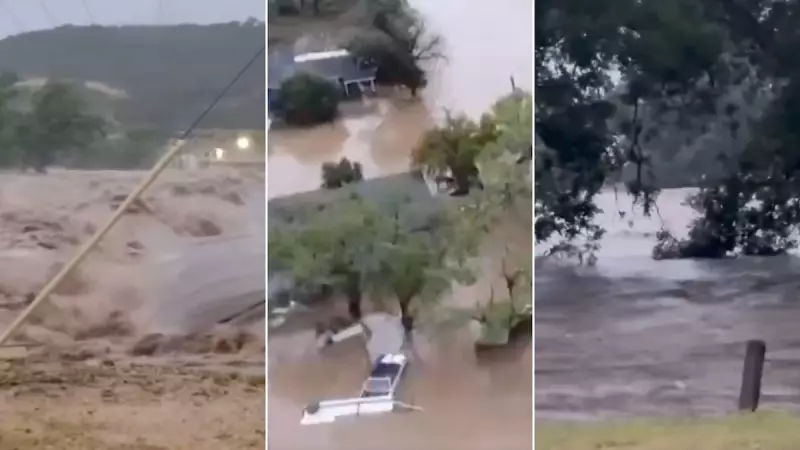 Enchentes no Texas: Vídeos mostram destruição e caos após tempestades intensas