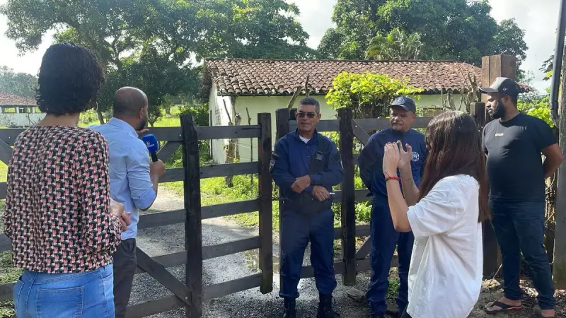 Equipe do Pega a Visão é impedida de investigar denúncia de maus-tratos a animais em Catu, BA