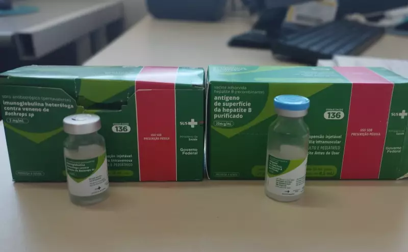 Erro em frascos similares causa confusão entre antídoto de cobra e vacina para bebês em SC
