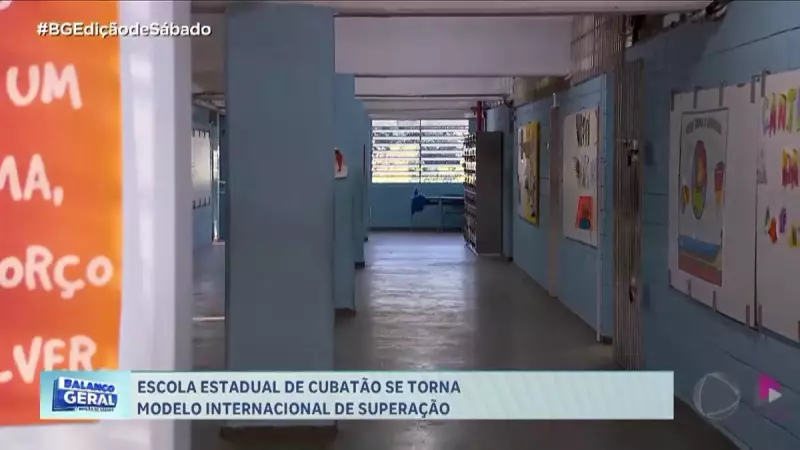 Escola em Cubatão se torna referência internacional em superação e educação