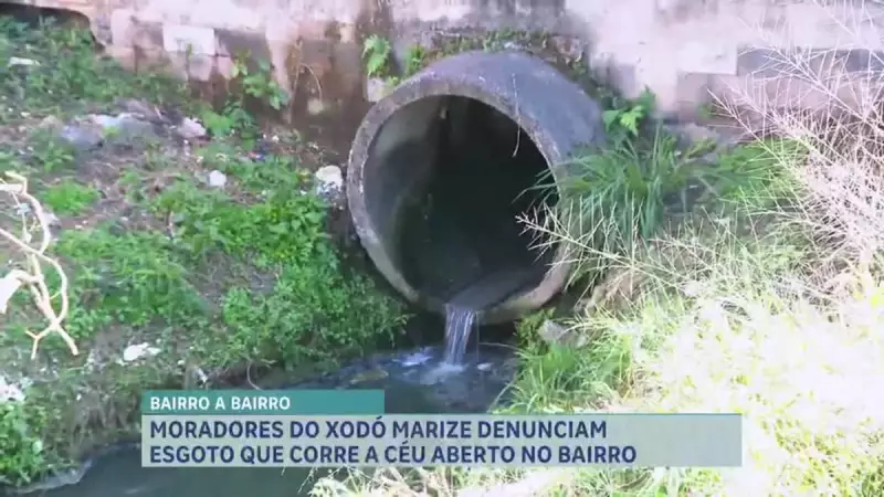 Esgoto a céu aberto e obra inacabada: o drama de moradores de BH que dura 30 anos