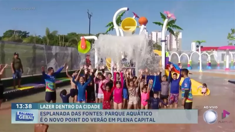 Esplanada das Fontes: O Parque Aquático que Está Fazendo a Cabeça do Verão em Belém