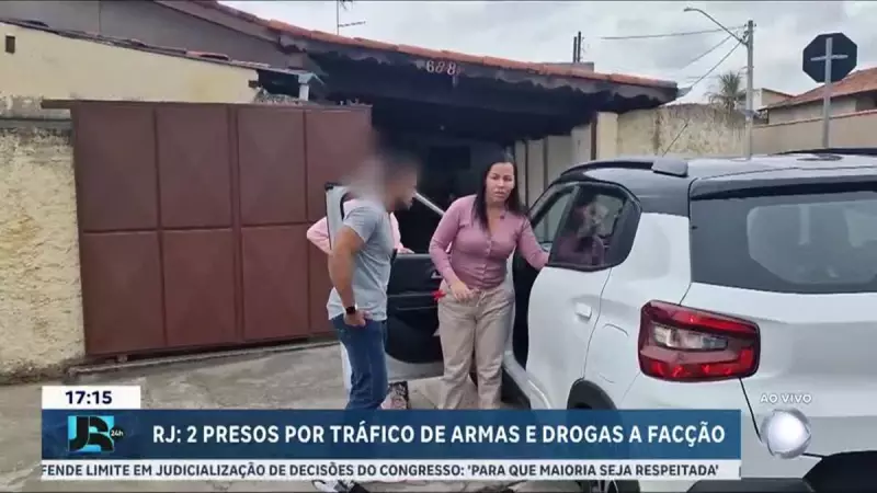 Esquema de tráfico de armas e drogas para facção no RJ é desmantelado com prisões